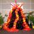 We lit up the lava with lights to add a special glow!